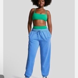 Pink vs ivy fleece relaxed sweatpants relaxed fit Women
